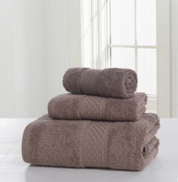 Cotton soft double-sided thickening towel skin-friendly bath towel beauty salon bathrobe bath towel set - My Store - Flyclothing LLC
