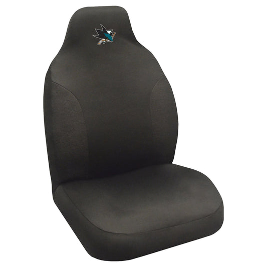 San Jose Sharks Embroidered Seat Cover - San Jose Sharks