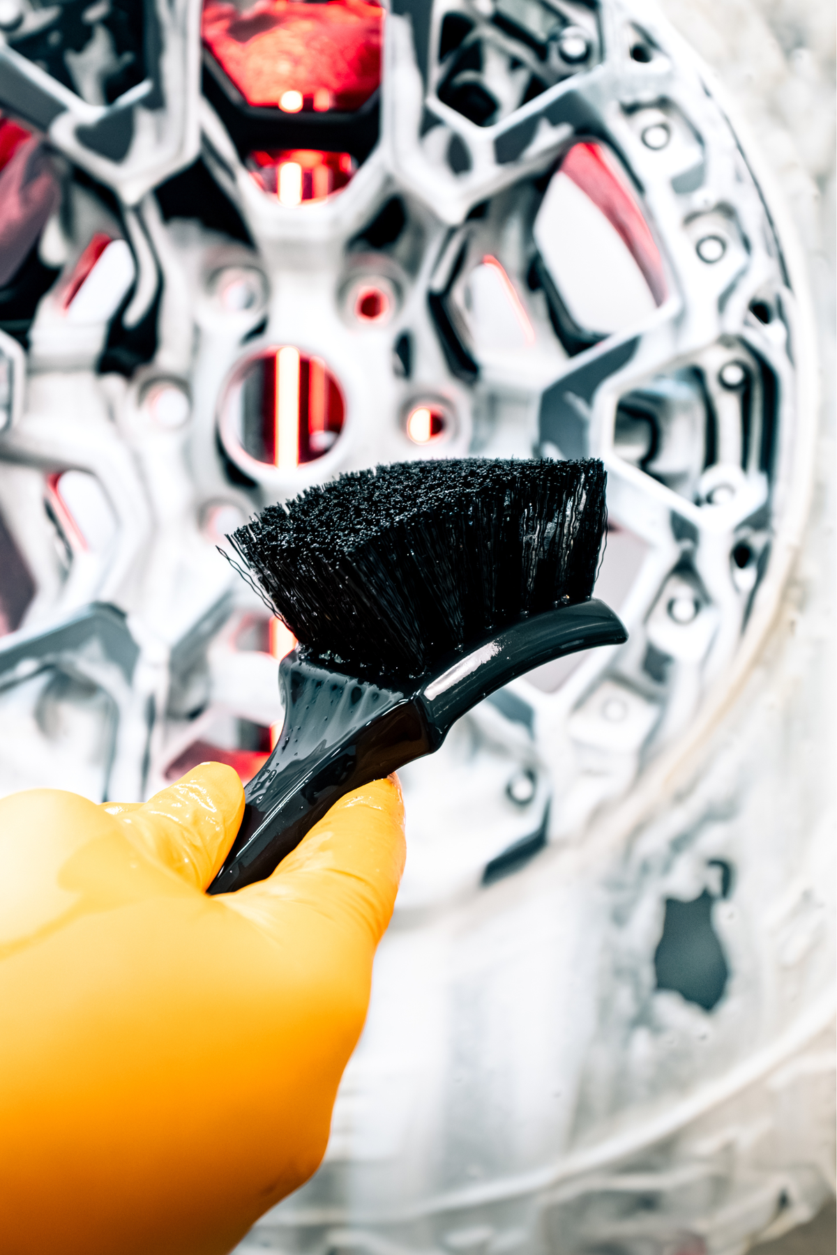 BLACKLINE® STIFF BRISTLE TIRE BRUSH - Blackline Car Care - Flyclothing LLC
