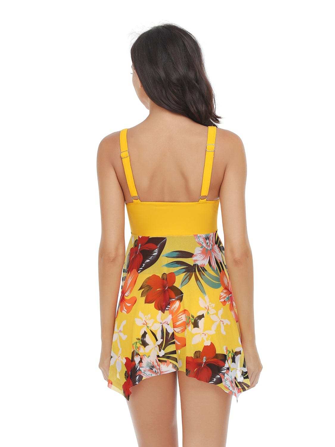 Printed Wide Strap Two-Piece Swim Set - Trendsi - Flyclothing LLC