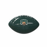 Ohio Bobcats Carbon Fiber Mini Size Glossy Football - Logo Brands - Flyclothing LLC