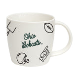 Ohio Bobcats 18oz Playmaker Mug