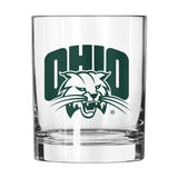 Ohio University 14oz Gameday Rocks Glass