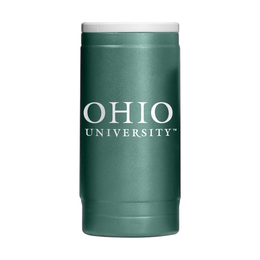Ohio Bobcats 12oz Flipside Powdercoat SlimCan Coolie - Logo Brands - Flyclothing LLC