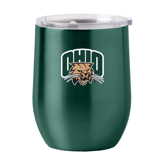 Ohio Univ 16oz Gameday Stainless Curved Beverage - Logo Brands - Flyclothing LLC