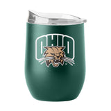 Ohio Bobcats 16oz Flipside Powder Coat Curved Bev - Logo Brands - Flyclothing LLC