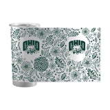 Ohio Bobcats 20oz Botanical Stainless Tumbler - Logo Brands - Flyclothing LLC