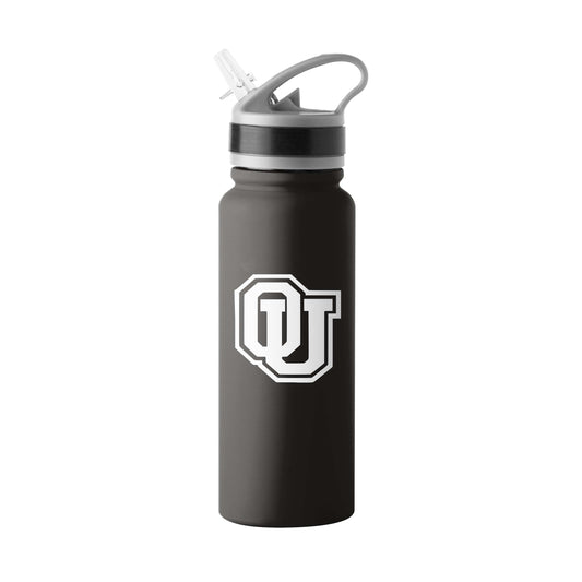 Ohio Bobcats 25oz Black SingleWall FlipTop Bottle - Logo Brands - Flyclothing LLC