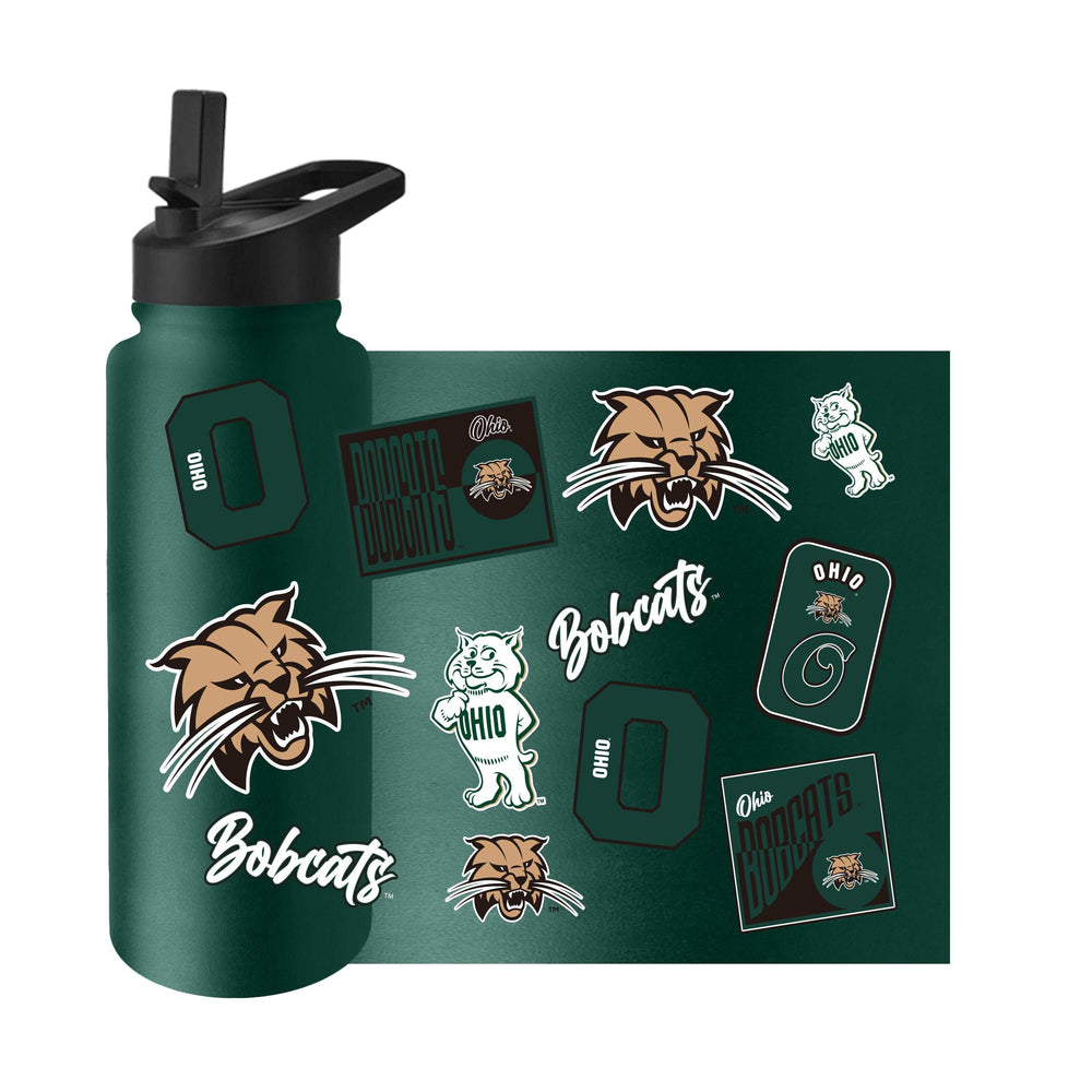 Ohio Bobcats 34oz Dreamweave Quencher Bottle - Logo Brands - Flyclothing LLC