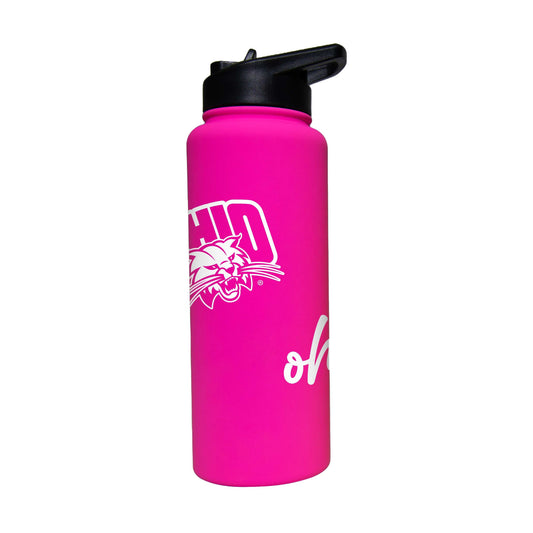 Ohio Bobcats 34oz Electric Bold Soft Touch Quencher - Logo Brands - Flyclothing LLC