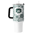 Ohio Bobcats 40oz Botanical Powder Coat Tumbler - Logo Brands - Flyclothing LLC