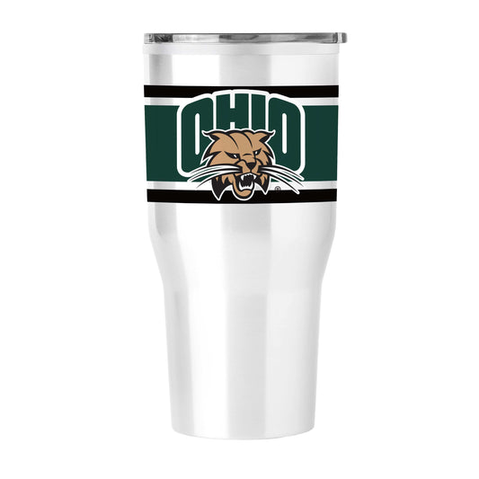 Ohio Bobcats 30oz Stripe Fusion Tumbler - Logo Brands - Flyclothing LLC