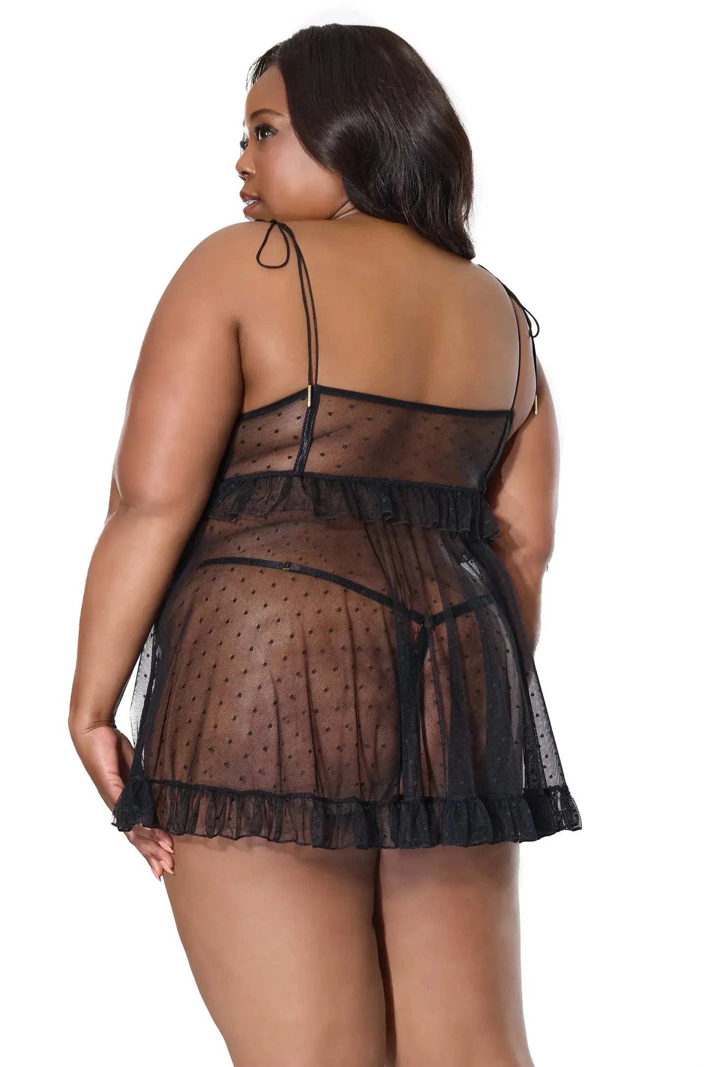 The Sweet Spot Babydoll & G-String - COQUETTE - Flyclothing LLC