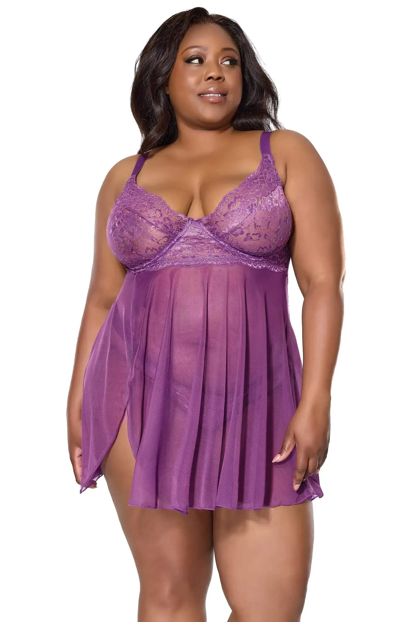 Body Language Babydoll Set - COQUETTE - Flyclothing LLC