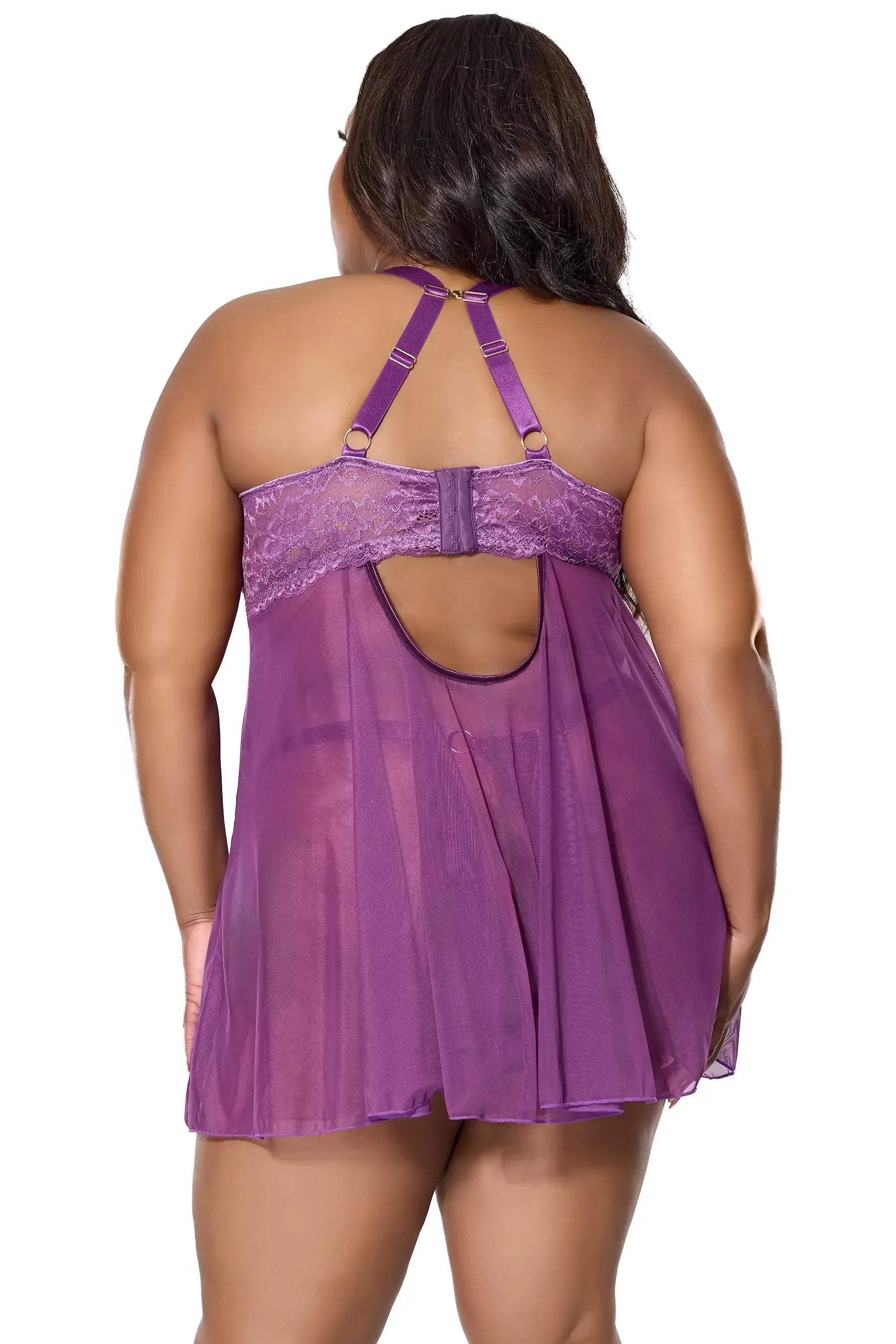 Body Language Babydoll Set - COQUETTE - Flyclothing LLC