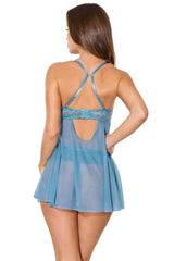 Between Dreams Babydoll & Thong - COQUETTE - Flyclothing LLC
