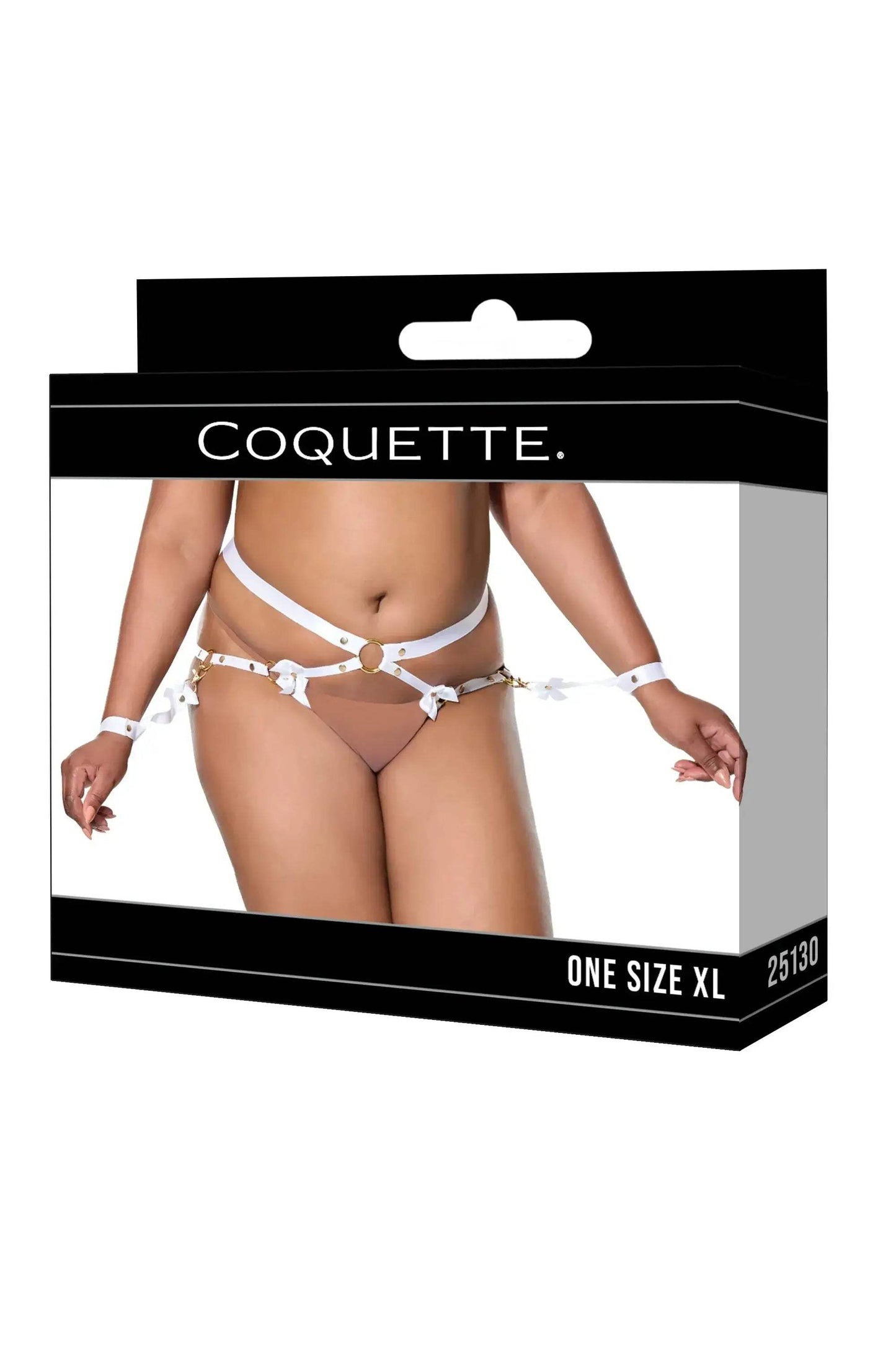 Locked In Love Harness & Cuffs Set - COQUETTE - Flyclothing LLC