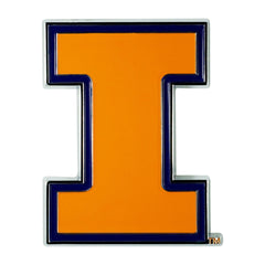 Illinois Illini 3D Color Metal Emblem - Illinois