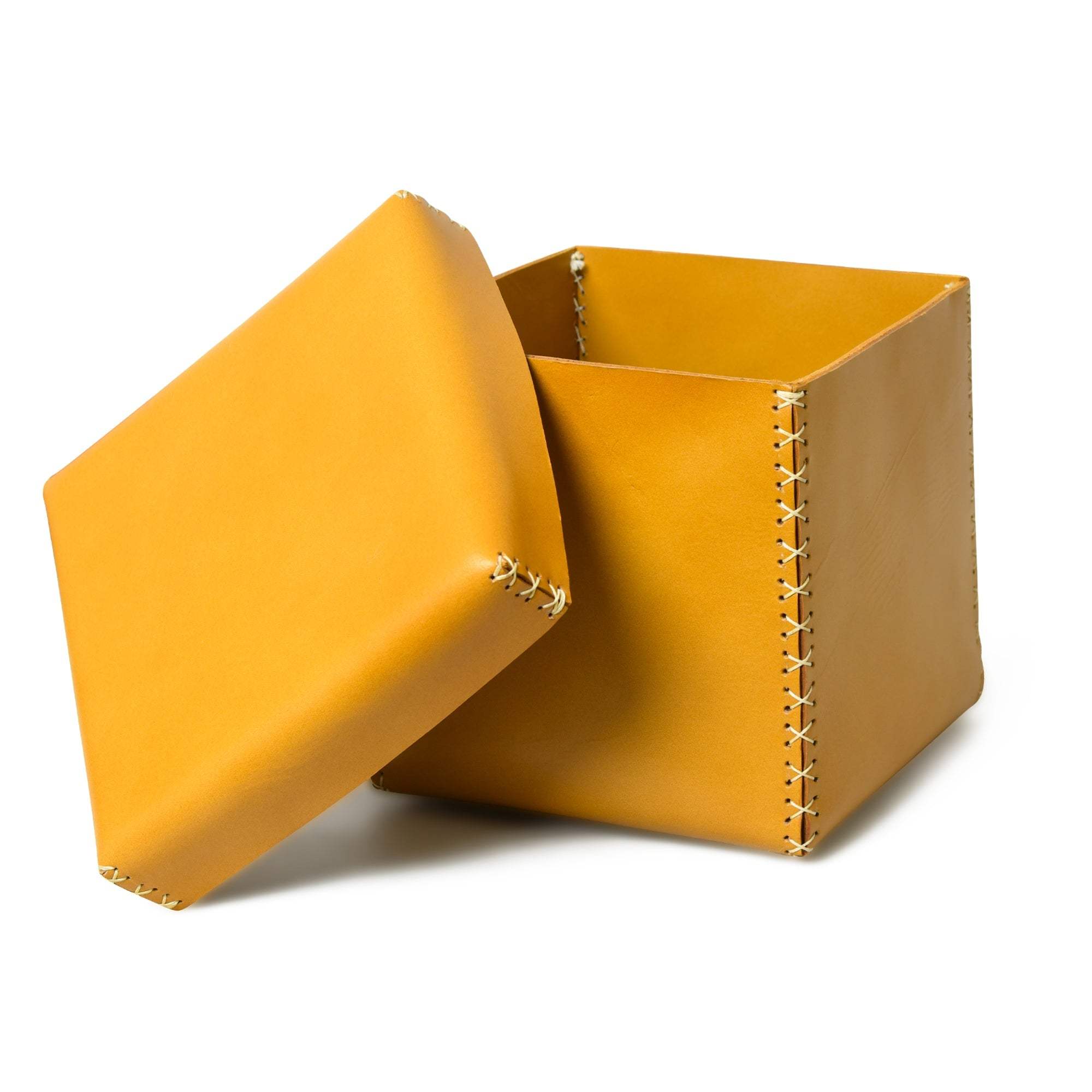 Multi Utility Leather Storage Box - Classy Leather Bags - Flyclothing LLC