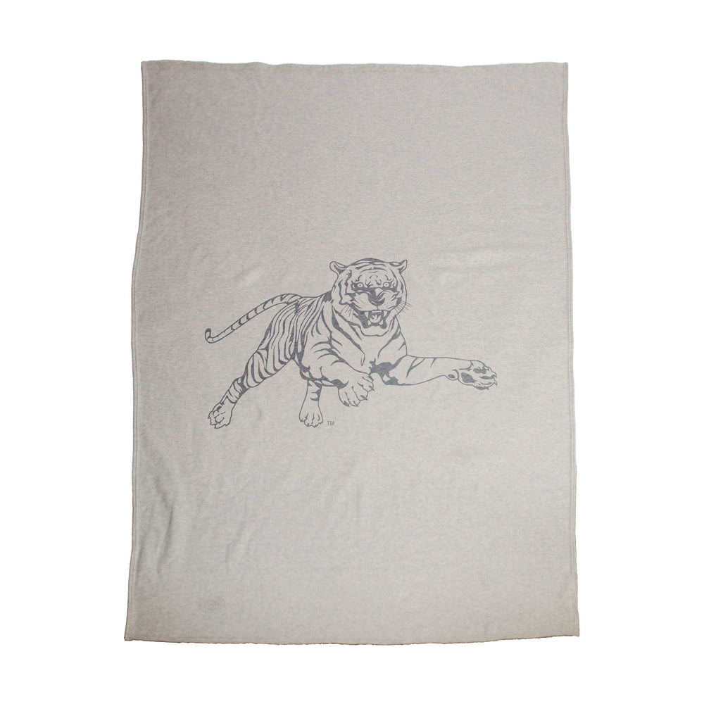 Jackson State Oversized Logo Sublimated Sweatshirt Blanket - Logo Brands - Flyclothing LLC