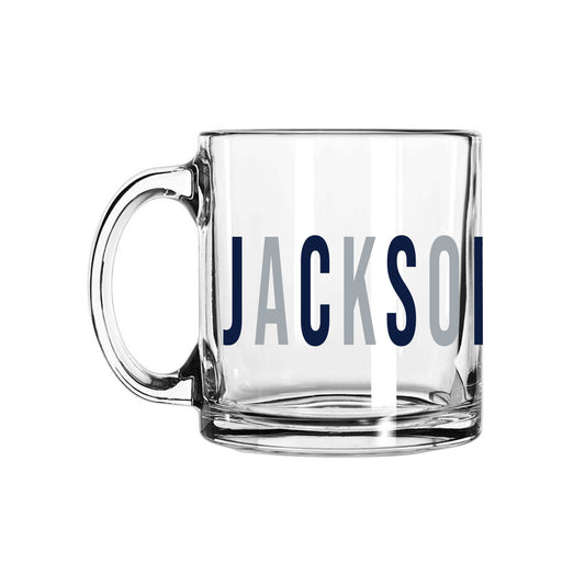 Jackson State 13oz Overtime Glass Mug - Logo Brands - Flyclothing LLC
