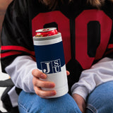 Jackson State Colorblock 12oz Slim Can Coolie