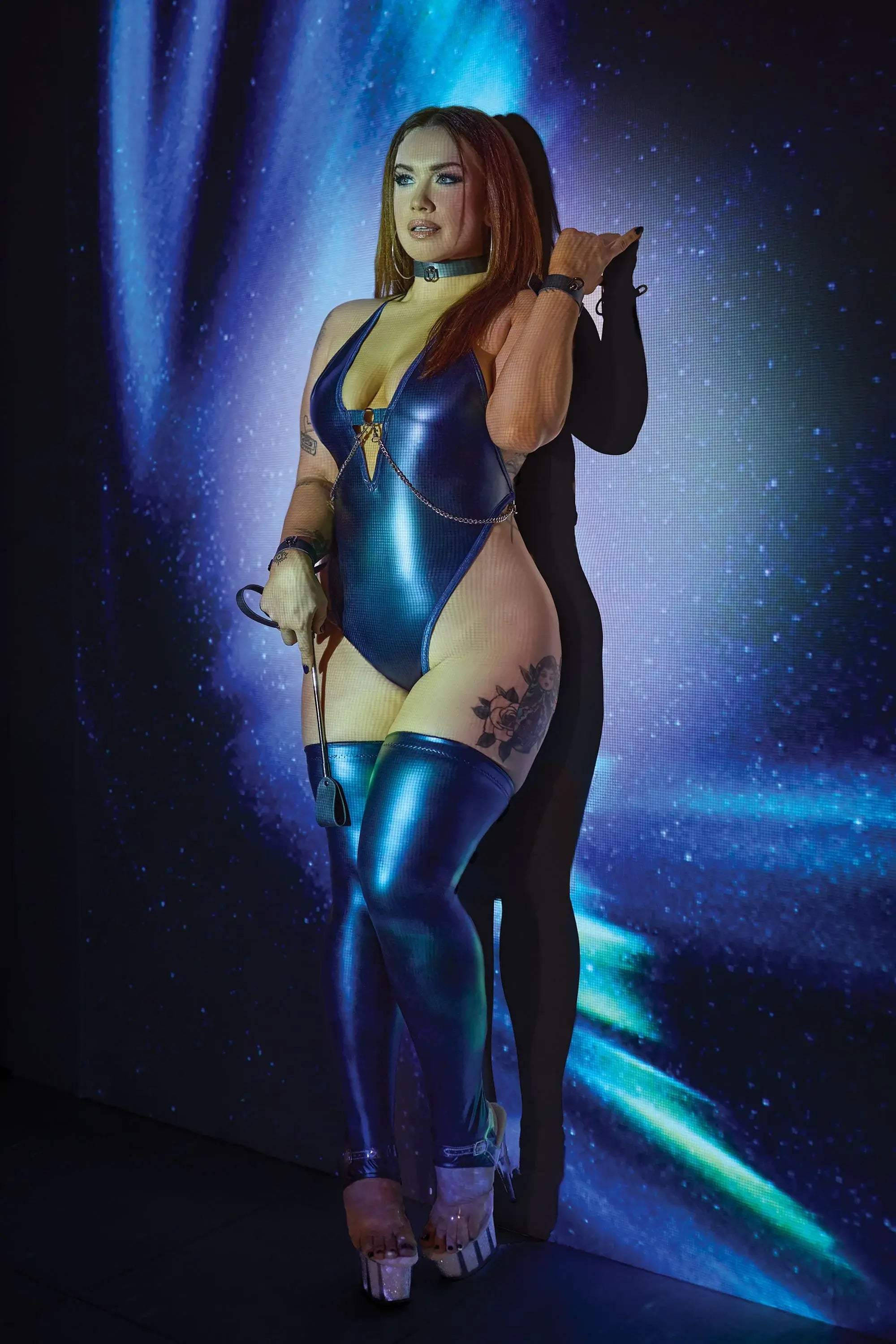 Midnight Wetlook Teddy - COQUETTE - Flyclothing LLC