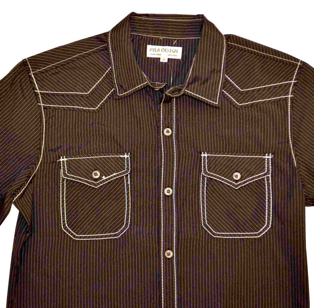 Pila Design Black Stripe Shirt - Pila Design - Flyclothing LLC