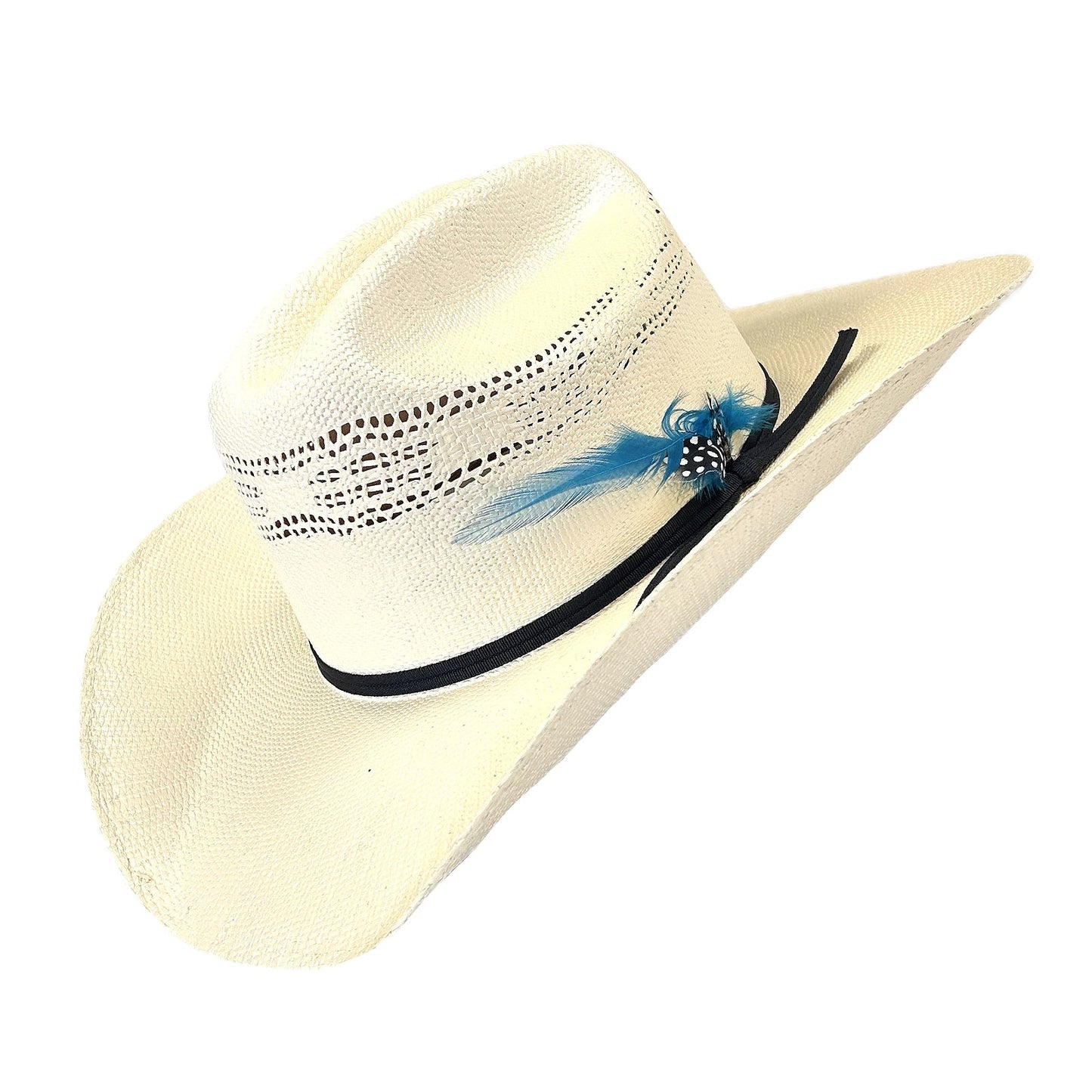Rockmount Ranch Wear Bangora Vented Straw Cowboy Hat - Rockmount Clothing - Flyclothing LLC