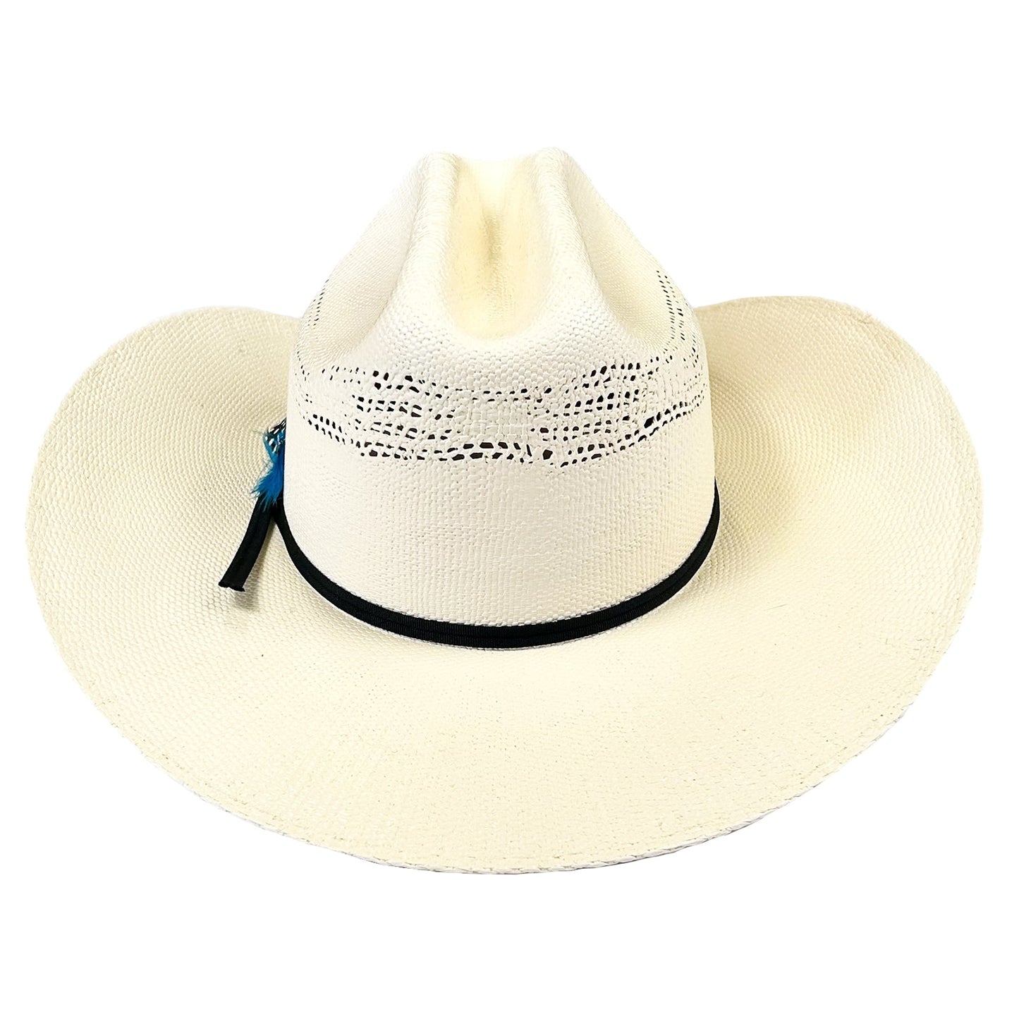 Rockmount Ranch Wear Bangora Vented Straw Cowboy Hat - Rockmount Clothing - Flyclothing LLC