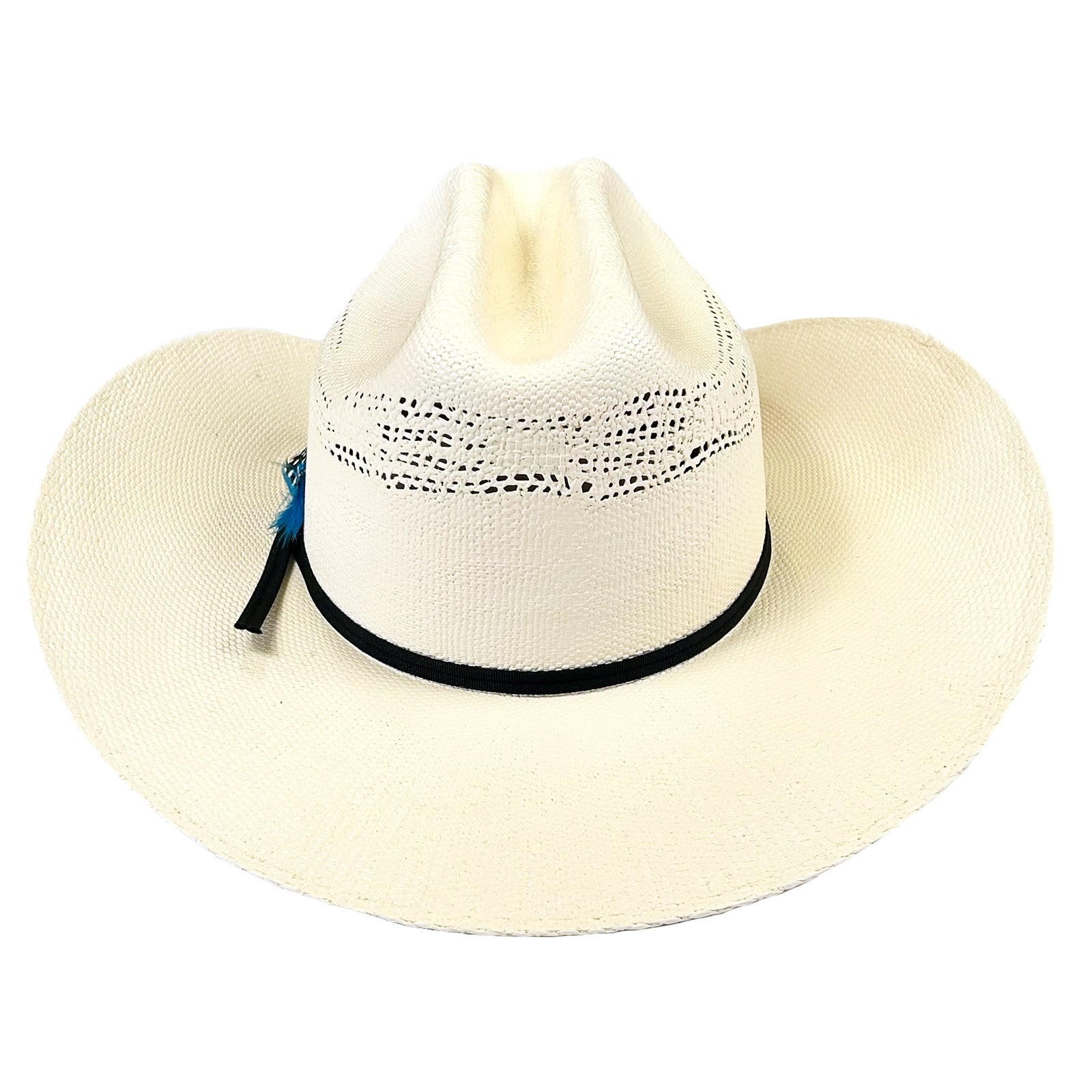 Rockmount Ranch Wear Bangora Vented Straw Cowboy Hat - Rockmount Clothing - Flyclothing LLC