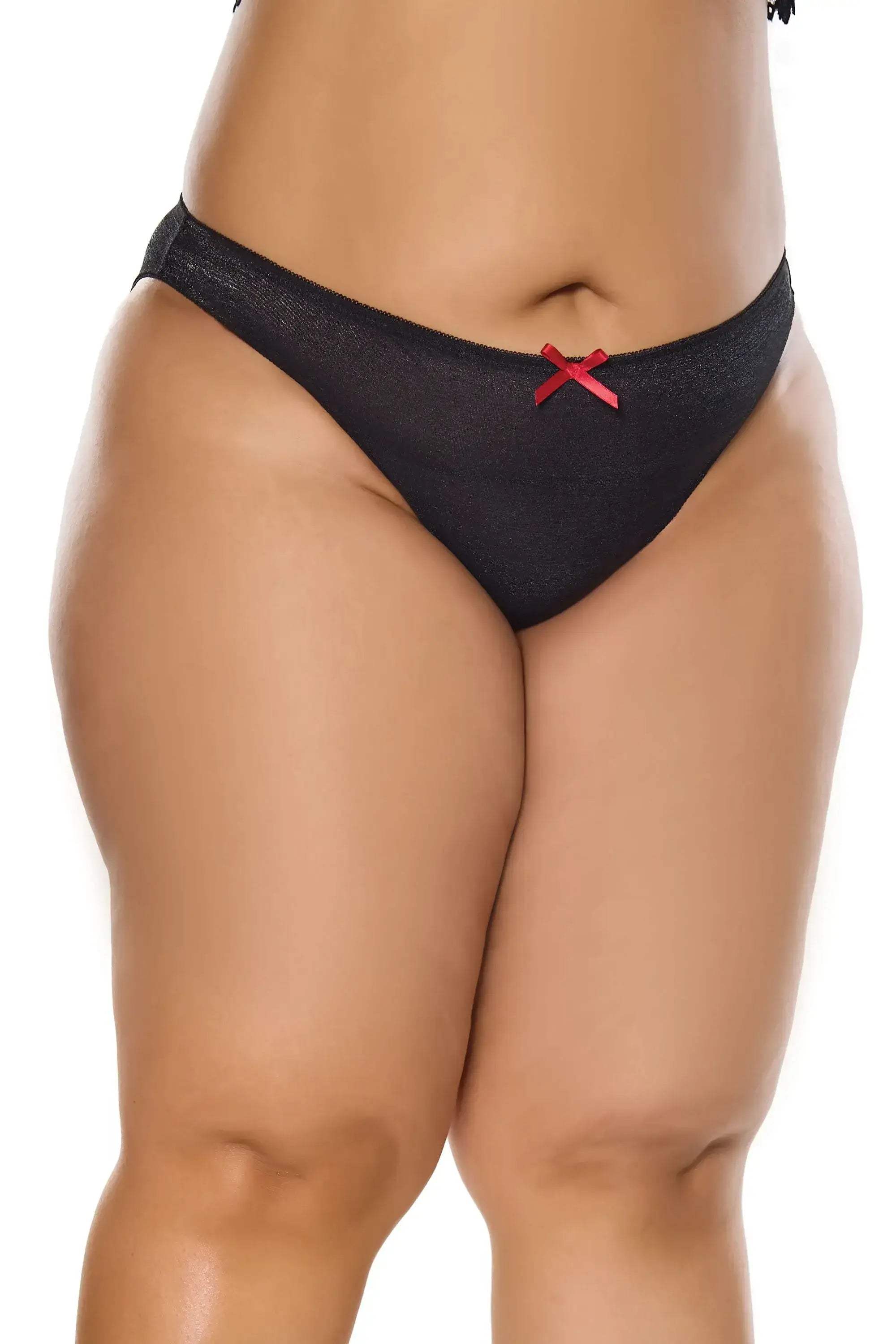 Cheeky Open Back Panty - COQUETTE - Flyclothing LLC
