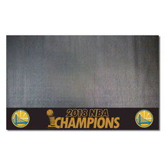 Golden State Warriors 2018 NBA Champions Vinyl Grill Mat - 26in. x 42in. - Golden State Warriors