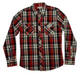 Pila Design Red Plaid Shirt - Pila Design - Flyclothing LLC