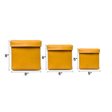 Multi Utility Leather Storage Box - Classy Leather Bags - Flyclothing LLC
