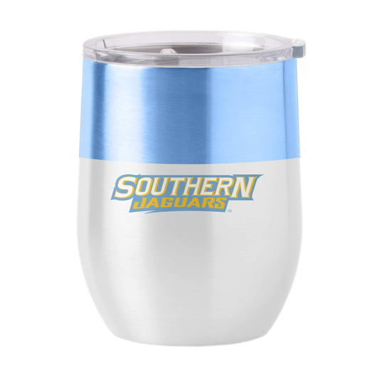 Southern University Colorblock 16oz Stainless Curved Beverage - Logo Brands - Flyclothing LLC
