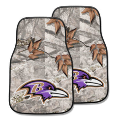 Baltimore Ravens Camo Front Carpet Car Mat Set - 2 Pieces - Baltimore Ravens