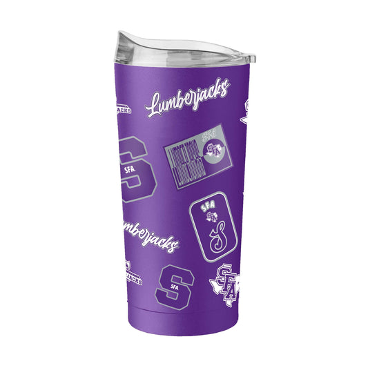 Stephen F Austin 20oz Dreamweave Powder Coat Tumbler - Logo Brands - Flyclothing LLC