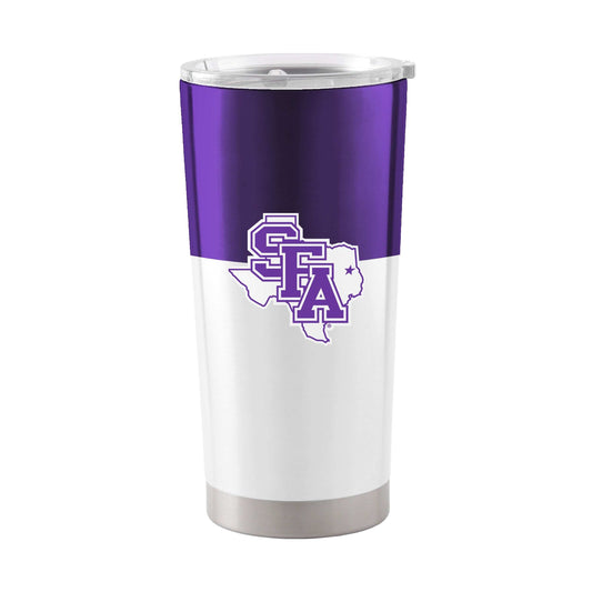 Stephen F Austin Colorblock 20oz Stainless Tumbler - Logo Brands - Flyclothing LLC