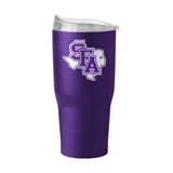 Stephen F Austin 30oz Flipside Powder Coat Tumbler - Logo Brands - Flyclothing LLC