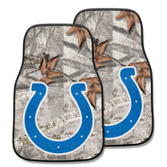 Indianapolis Colts Camo Front Carpet Car Mat Set - 2 Pieces - Indianapolis Colts