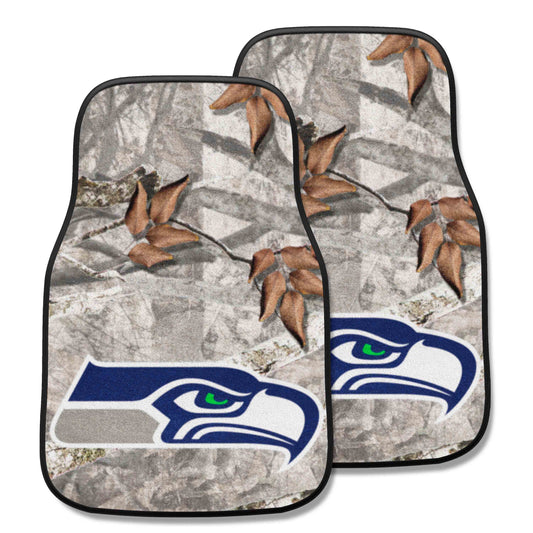 Seattle Seahawks Front Carpet Car Mat Set - 2 Pieces - Seattle Seahawks