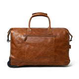 Harbor Leather Trolly Carry-On - Classy Leather Bags - Flyclothing LLC