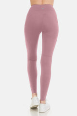 Leggings Depot Wide Waistband High Waist Leggings - Trendsi - Flyclothing LLC