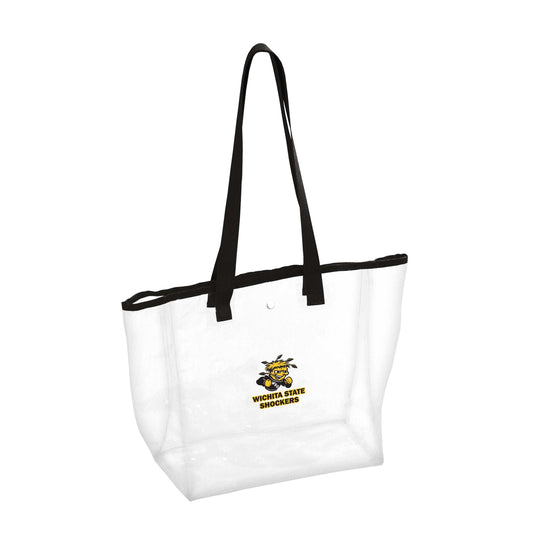 Wichita State Mascot Stadium Clear Tote - Logo Brands - Flyclothing LLC