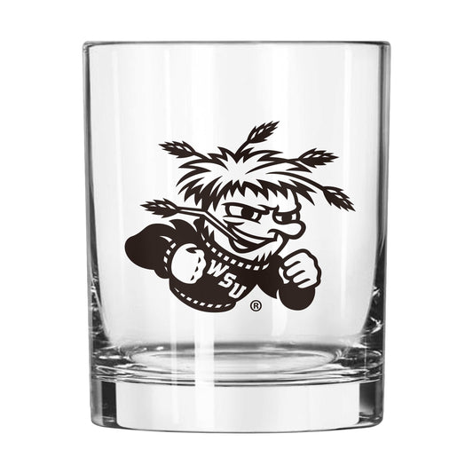 Wichita State 14oz Gameday Rocks Glass - Logo Brands - Flyclothing LLC