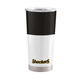 Wichita St Colorblock 20oz Stainless Tumbler - Logo Brands - Flyclothing LLC