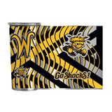 Wichita State 20oz Flex Plastic Wall Stainless