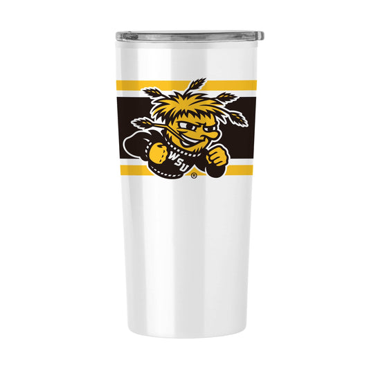 Wichita State 20oz Stripe Fusion Tumbler - Logo Brands - Flyclothing LLC