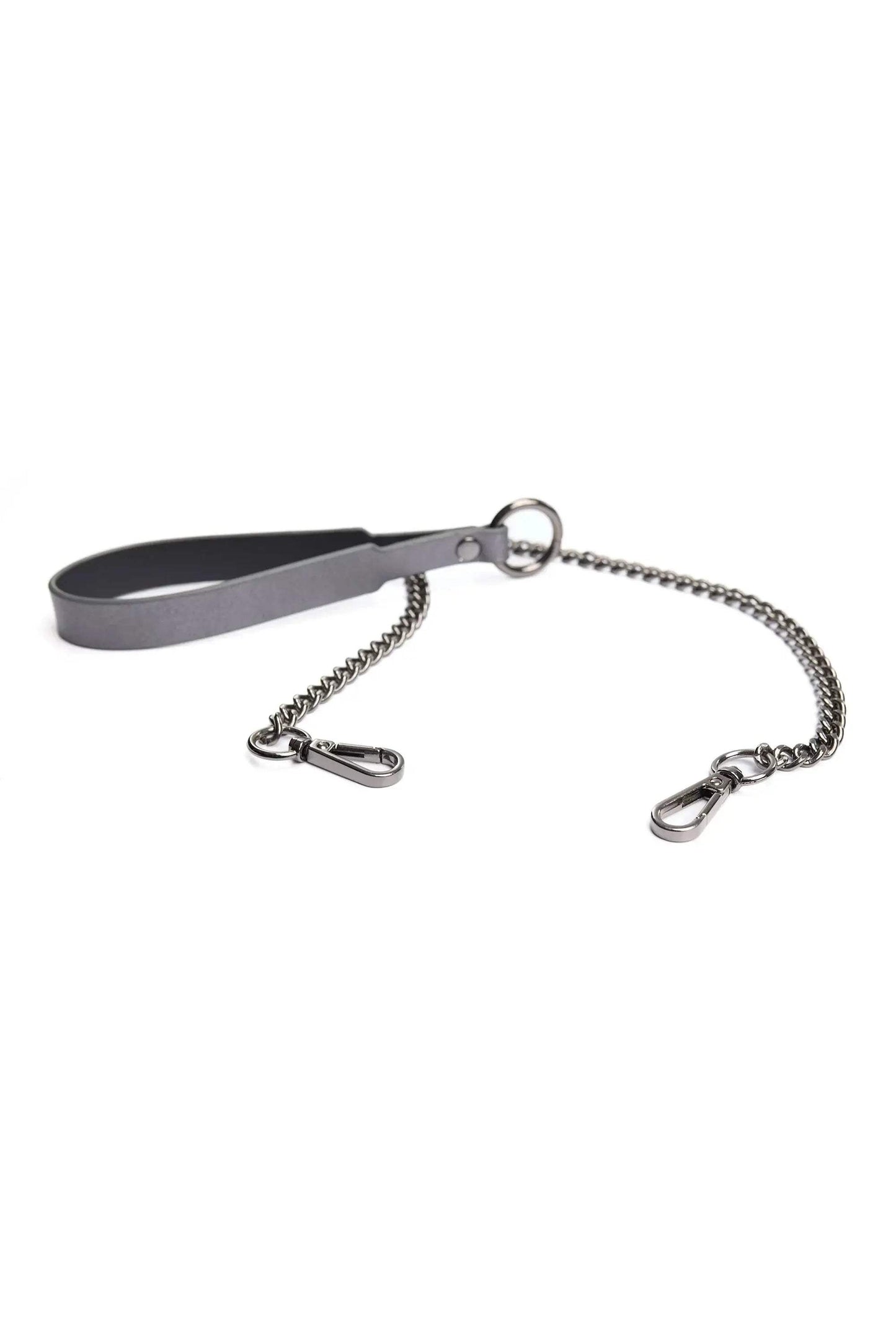 Gunmetal Glam Collar & Leash - COQUETTE - Flyclothing LLC